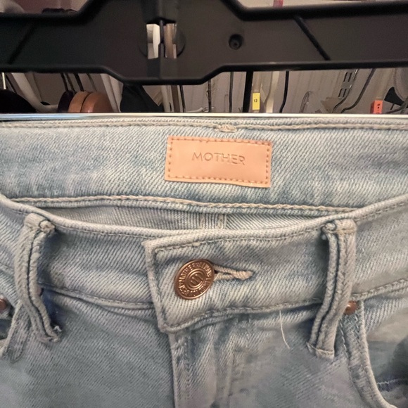 LiL MOTHER JEANS Light Blue Flare & Wide Leg Jeans. Size 26 - Picture 5 of 7